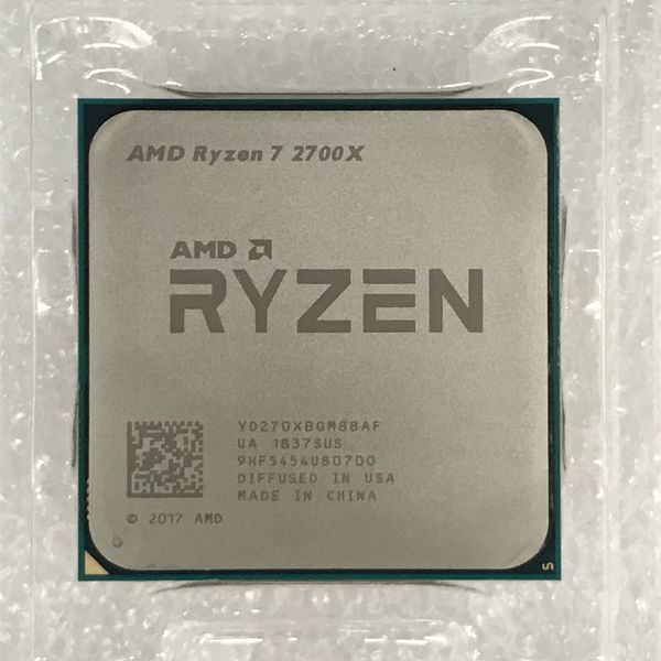 AMD Ryzen7 2700 cpuクーラー無し