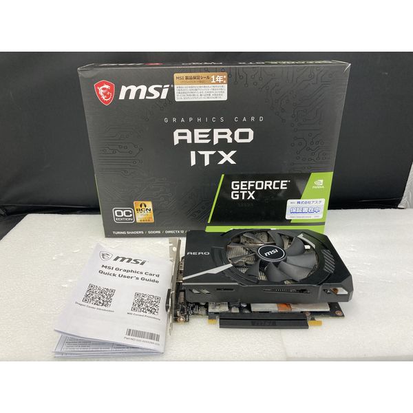 MSI GeForce GTX1660 super AERO ITX OC 1台