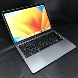 〔中古〕MacBook Pro (13-inch・M1・2020) 8GB/256GB MYD82J/A スペースグレイ(中古保証3ヶ月間)