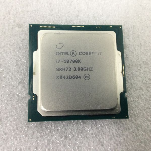 動作確認済みIntel Core i7-10700K 3.80Ghz-