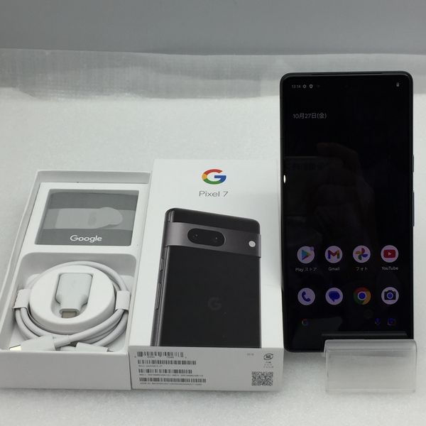 Google 〔中古〕Google Pixel7 G03Z5 8GB/128GB Obsidian 国内版SIM