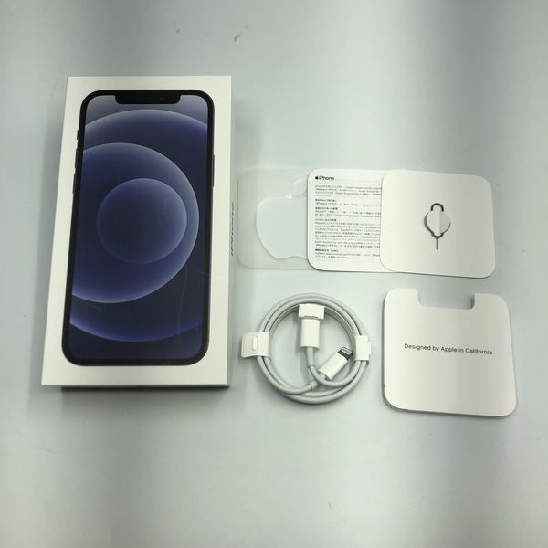 美品　iPhone12 ブラック　128GB　MGHU3J/A　simフリー APPLE 〔中古〕iPhone12 128GB ブラック MGHU3J/A SIMフリー版
