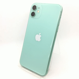 〔中古〕iPhone11 128GB ｸﾞﾘｰﾝ MWM62J/A SoftBank対応 SIMロック解除品（中古保証1ヶ月間）