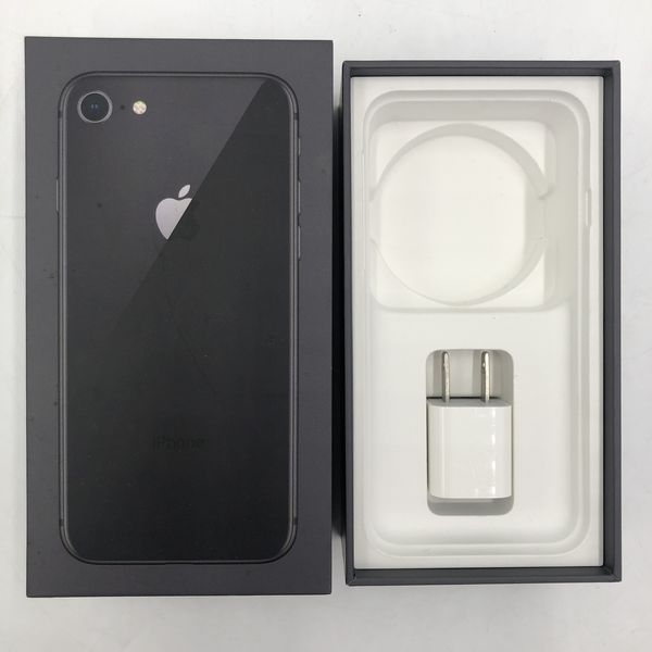 APPLE 〔中古〕iPhone8 64GB MQ782J/A SpaceGray Softbsnk対応端末 SIM