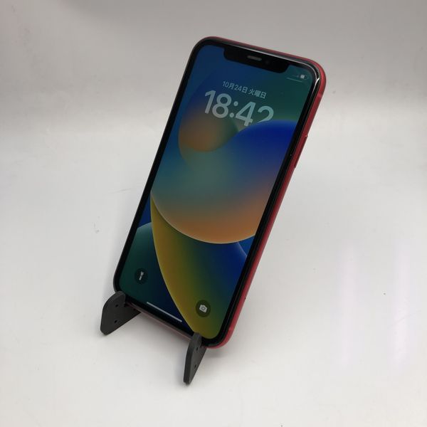 APPLE 〔中古〕iPhone11 64GB レッド MWLV2J/A SIMフリー版（中古保証1