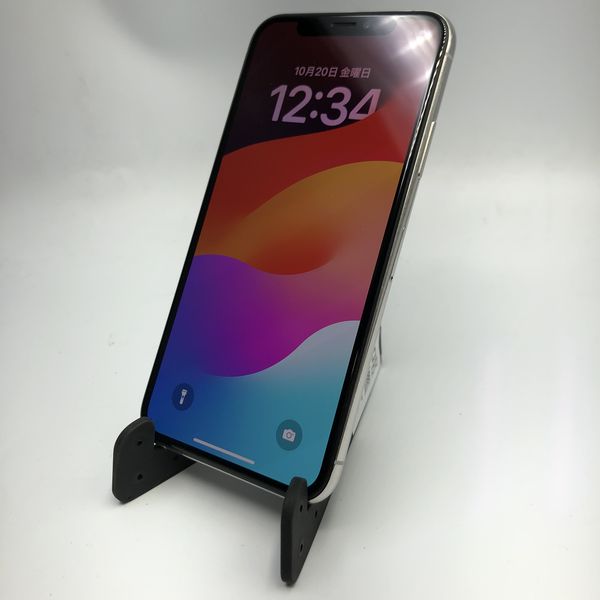 APPLE 〔中古〕iPhone XS 64GB ｼﾙﾊﾞｰ MTAX2J/A SoftBank対応 SIMﾛｯｸ