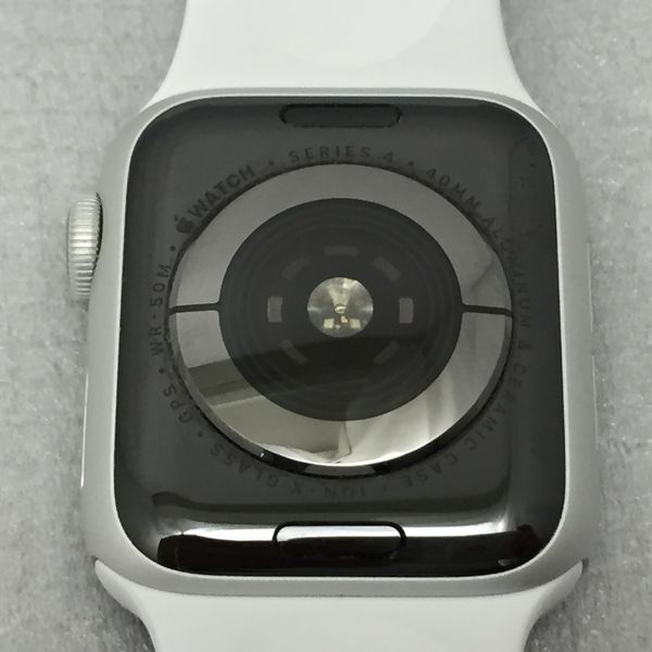 Apple Watch Series 4 GPSモデル 40mm ホワイト