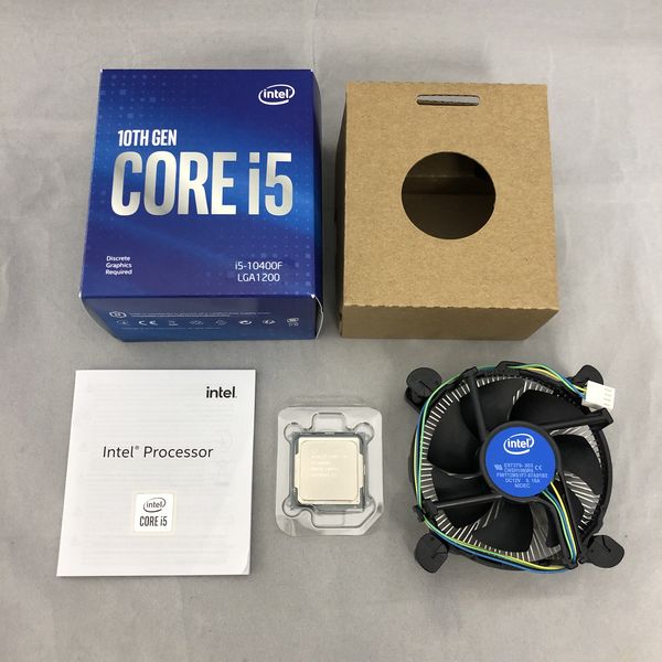 Intel Core i5-10400f プロセッサー-