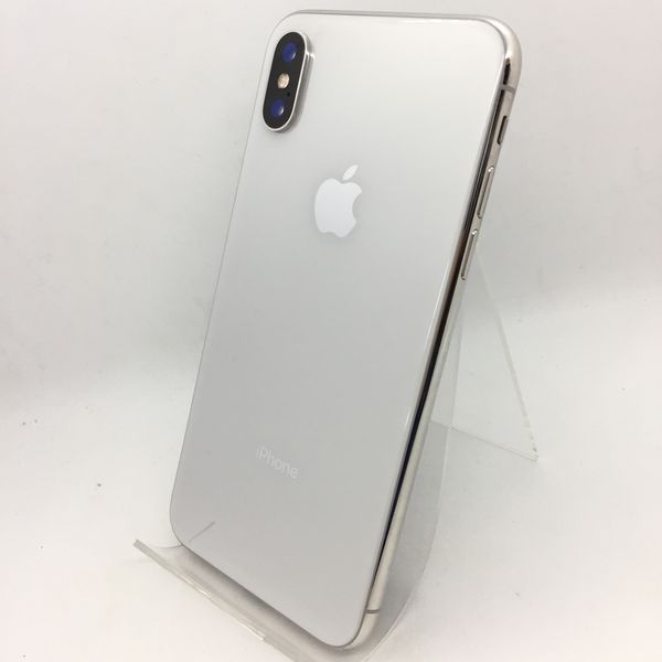 APPLE 〔中古〕iPhone X 256GB ｼﾙﾊﾞｰ MQC22J/A docomo対応端末 SIM