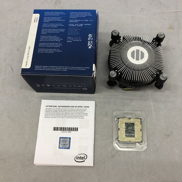 Intel 〔中古〕インテル® Core™ i5 プロセッサー -7400 BOX（中古保証1 ...