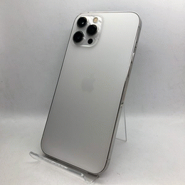 〔中古〕iPhone12ProMax 128GB ｼﾙﾊﾞｰ MGCV3J/A SIMﾌﾘｰ版（中古保証1ヶ月間）
