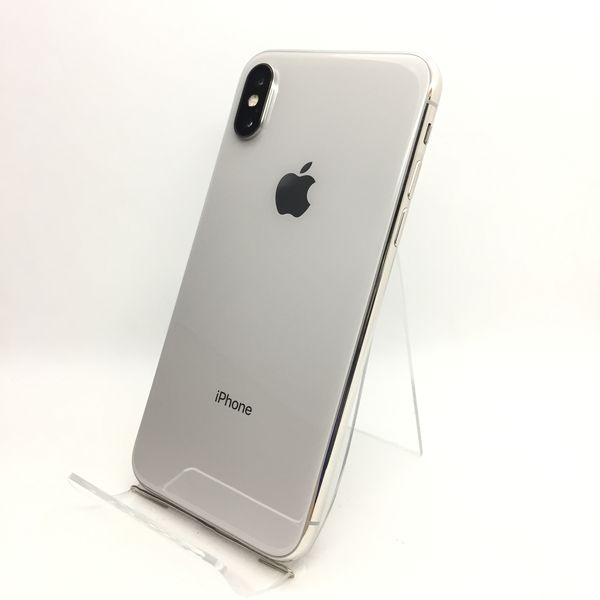 APPLE 〔中古〕iPhone X 256GB ｼﾙﾊﾞｰ MQC22J/A au対応端末 SIMﾛｯｸ解除