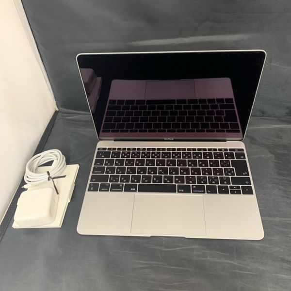 MacBook 12 2017 シルバー(2020年バッテリー交換済)