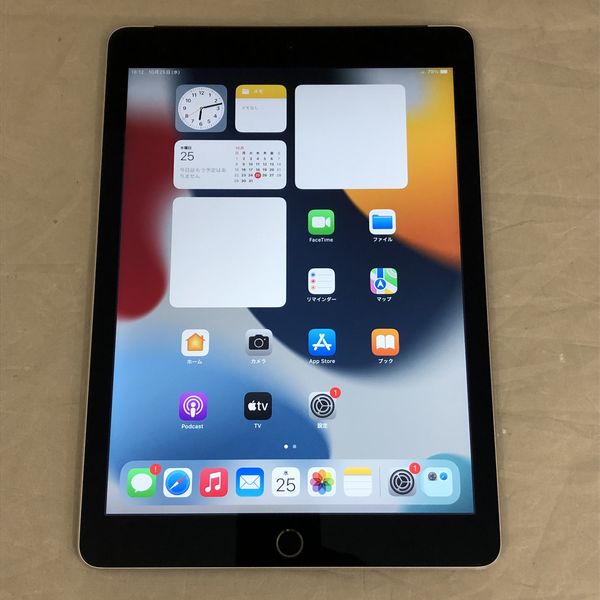 APPLE 〔中古〕iPad Air2 Wi-Fi+Cellular 32GB ｽﾍﾟｰｽｸﾞﾚｲ MNVP2J/A ...