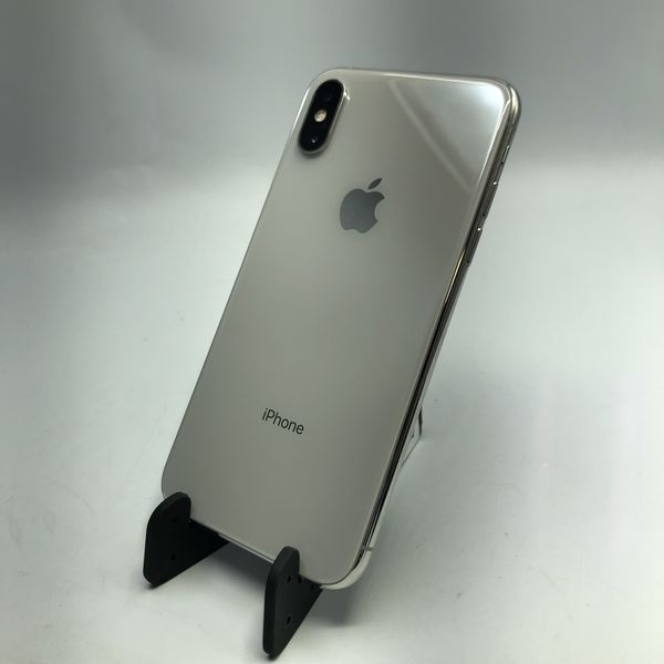 iPhoneXシルバー 美品】iPhoneX シルバー 外装交換品 バッテリー100% おまけ付き