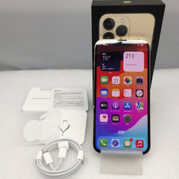 〔中古〕iPhone13Pro 128GB ゴールド MLUH3J/A SIMフリー版（中古保証1ヶ月間）