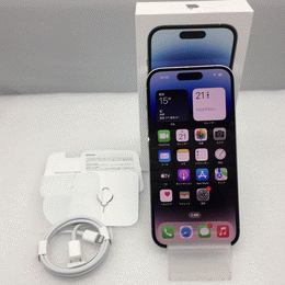 〔中古〕iPhone14Pro 256GB シルバー MQ0Y3J/A au(中古保証1ヶ月間)