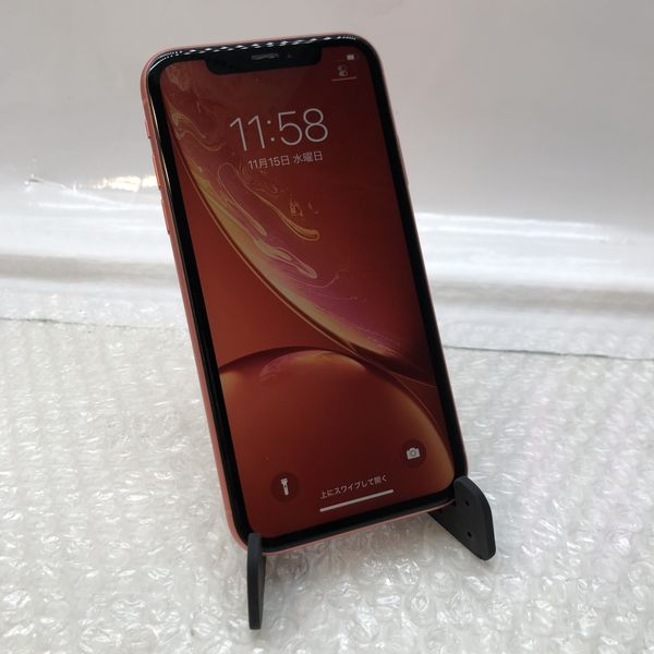 APPLE 〔中古〕iPhone XR 64GB コーラル MT0A2J/A docomo対応 SIM ...