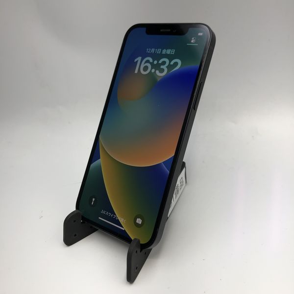 APPLE 〔中古〕iPhone12 128GB ブラック MGHU3J/A docomo対応 SIM