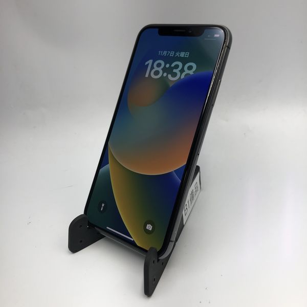 APPLE 〔中古〕iPhone X 256GB スペースグレイ MQC12J/A docomo対応