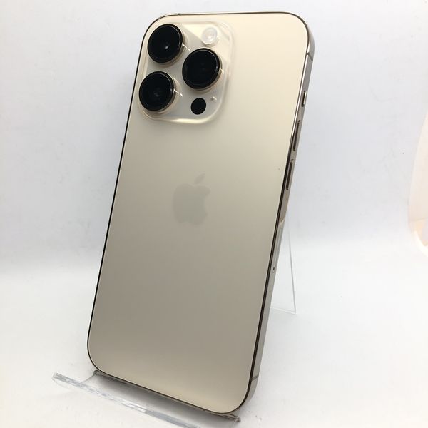 APPLE 〔中古〕iPhone14Pro 256GB ｺﾞｰﾙﾄﾞ MQ173J/A SIMﾌﾘｰ（中古保証1