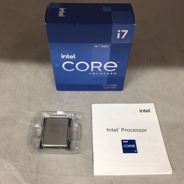 インテルCore i7-12700K プロセッサー BOX