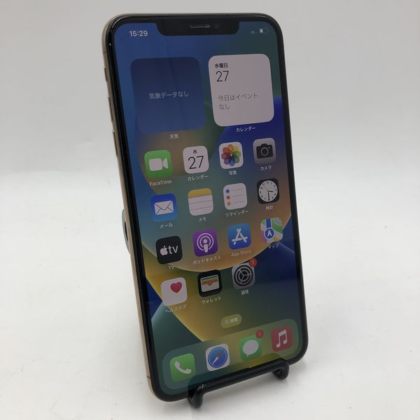 APPLE 〔中古〕iPhone XS Max 64GB ｺﾞｰﾙﾄﾞ MT6T2J/A SoftBank対応 SIM