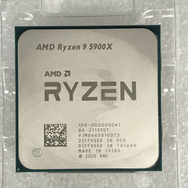AMD 〔中古〕Ryzen9 5900X Bulk（中古保証1ヶ月間） | パソコン工房 ...