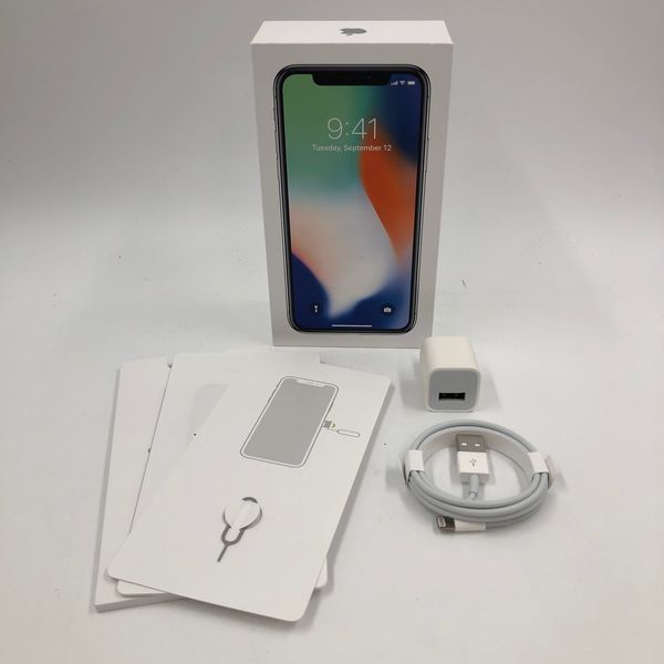 APPLE 〔中古〕iPhoneX 256GB シルバー MQC22J/A SIMフリー(中古保証1 