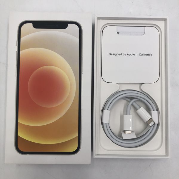 APPLE 〔中古〕iPhone12 mini 64GB ﾎﾜｲﾄ MGA63J/A SB SIMロック解除品