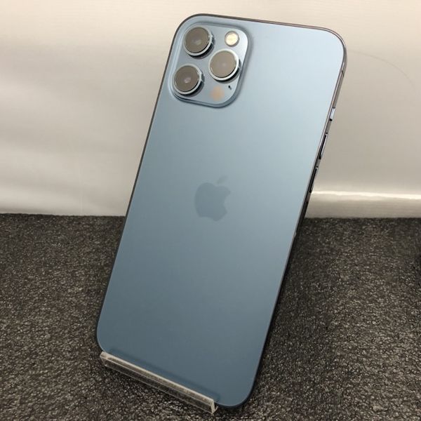 APPLE 〔中古〕iPhone12ProMax 256GB ﾊﾟｼﾌｨｯｸﾌﾞﾙｰ MGD23J/A SIMﾌﾘｰ版 ...