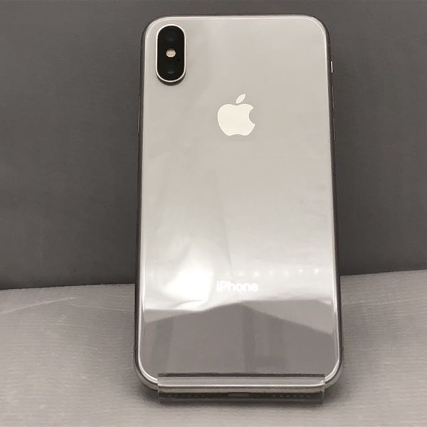iPhone X 256GB SoftBank バッテリー新品　SimFree iPhoneX シルバー 256GB SIMロックなし（元ソフトバンク
