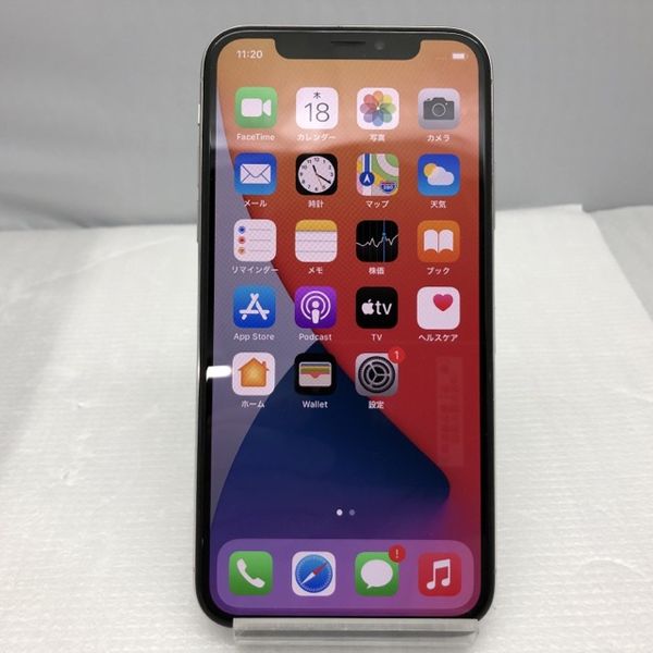 APPLE 〔中古〕iPhone X 256GB ｼﾙﾊﾞｰ MQC22J/A SoftBank対応端末 SIM