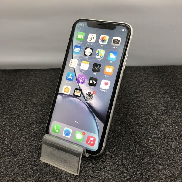 APPLE 〔中古〕iPhone XR 64GB ﾎﾜｲﾄ NT032J/A SIMﾌﾘｰ版（中古保証1ヶ月