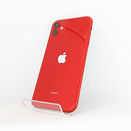 APPLE 〔中古〕iPhone11 64GB ﾚｯﾄﾞ MWLV2J/A docomo対応（中古保証1 