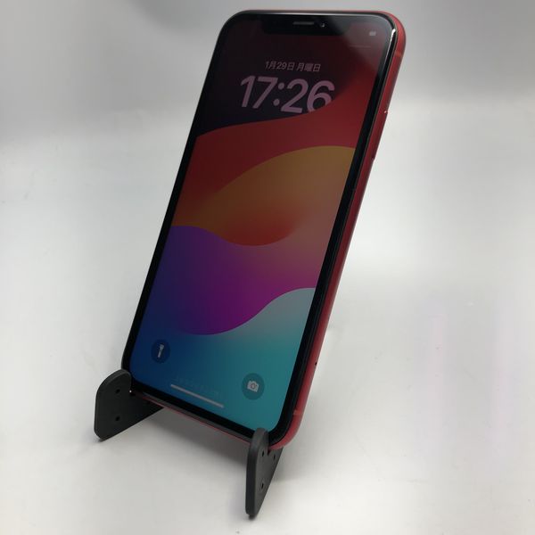 APPLE 〔中古〕iPhone XR 64GB レッド NT062J/A au対応 SIMロック解除  