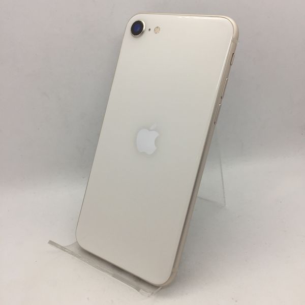 APPLE 〔中古〕iPhoneSE(第3世代) 64GB ｽﾀｰﾗｲﾄ MMYD3J/A au版 SIM 
