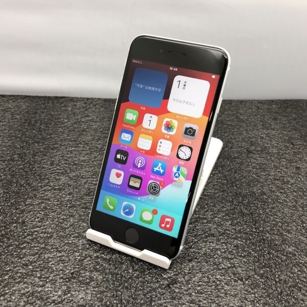 美品 国内版 SIMフリー iPhoneSE 第2世代 128GB ホワイト iPhoneSE2本体 SIMフリー iPhoneSE2 128GB White シムフリー