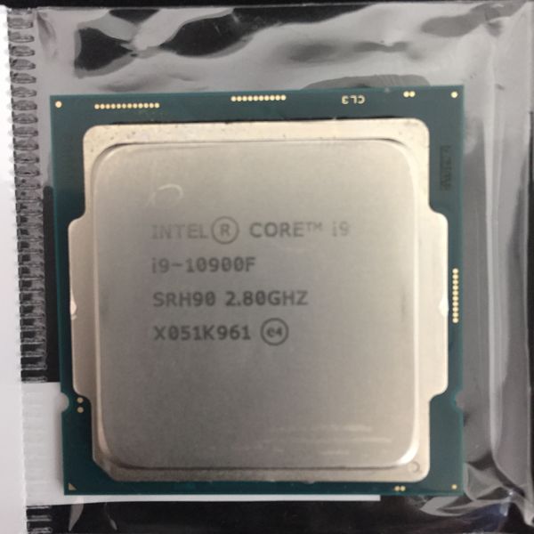 Intel Core i9-10900F CPU 純正クーラー付き　動作確認済み Intel Core i9-10900F CPU 純正クーラー付き 動作確認済み