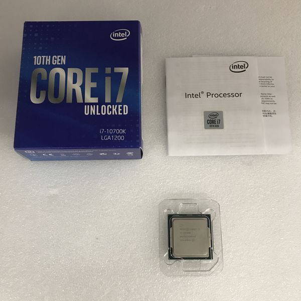 【中古】intel Core i7-10700K BOX Intel 〔中古〕インテル® Core™ i7-10700K プロセッサー BOX