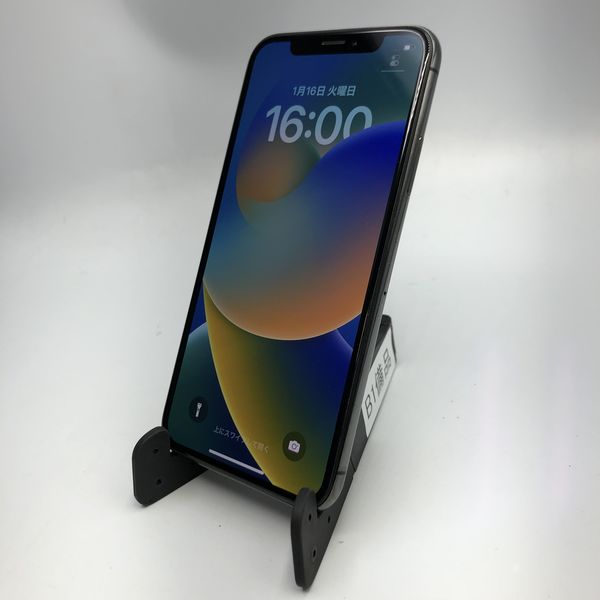 iPhonex MQC12J&A 256GB スペースグレイ APPLE 〔中古〕iPhoneX 256GB スペースグレイ MQC12J／A au