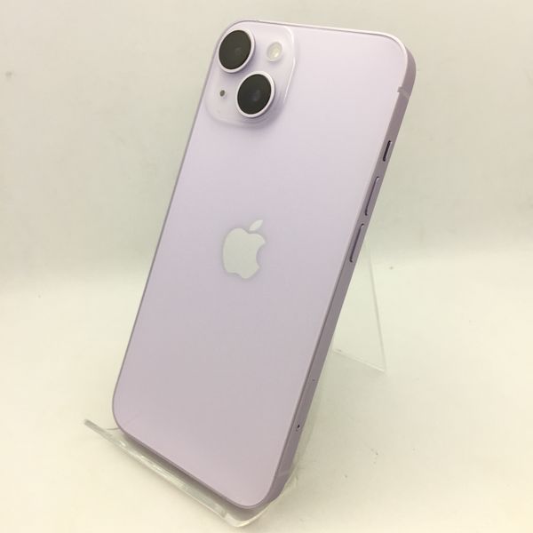 APPLE 〔中古〕iPhone14 128GB ﾊﾟｰﾌﾟﾙ MPUY3J/A SIMフリー版（中古保証