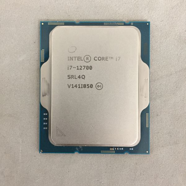 Intel Core i7-12700 CPU 本体のみ