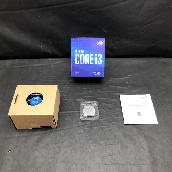 PC/タブレットIntel Core i3-10100F 新品