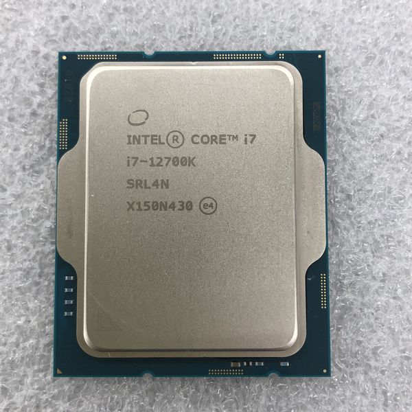 Intel 〔中古〕インテル® Core™ i7-12700K プロセッサー BOX（中古保証 ...
