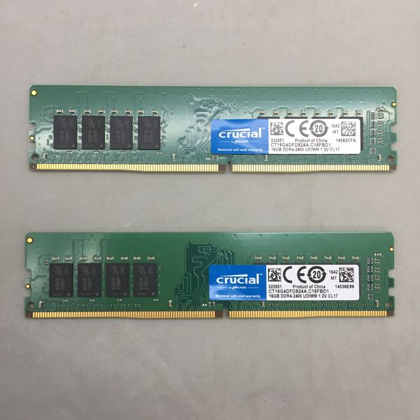 CFD 〔中古〕DDR4 2400 PC4-19200 16GB×2（中古保証1ヶ月間