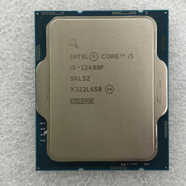 Intel 〔中古〕インテル® Core™ i5-12400F プロセッサー BOX（中古保証