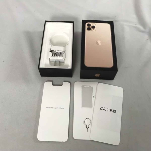 APPLE 〔中古〕iPhone11ProMax 256GB ゴールド MWHL2J/A au対応 SIM 