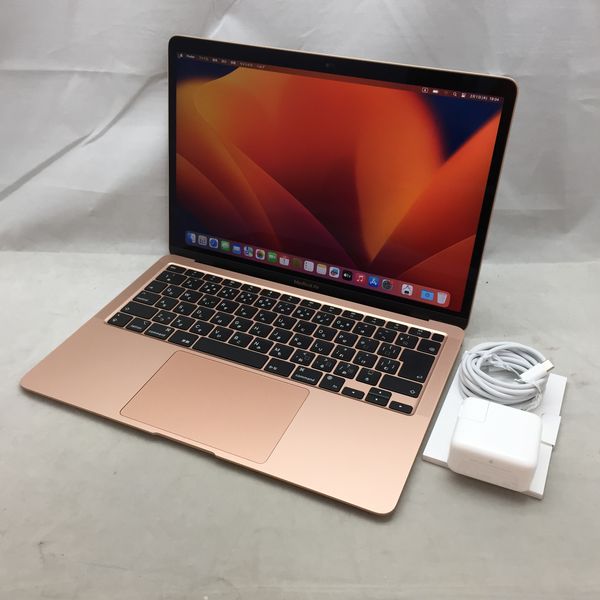 APPLE 〔中古〕MacBook Air (M1・2020) 8GB/256GB MGND3J/A ｺﾞｰﾙﾄﾞ
