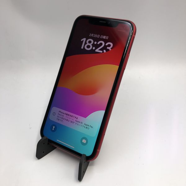 APPLE 〔中古〕iPhone11 64GB レッド MWLV2J/A SIMフリー版（中古保証1